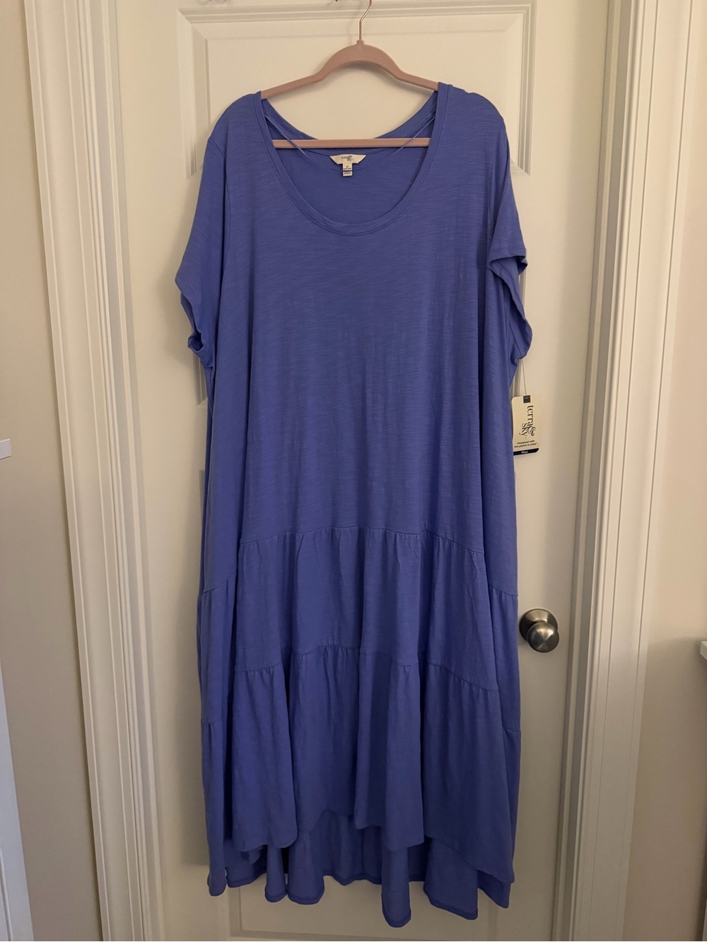 NWT Terra & sky periwinkle maxi dress